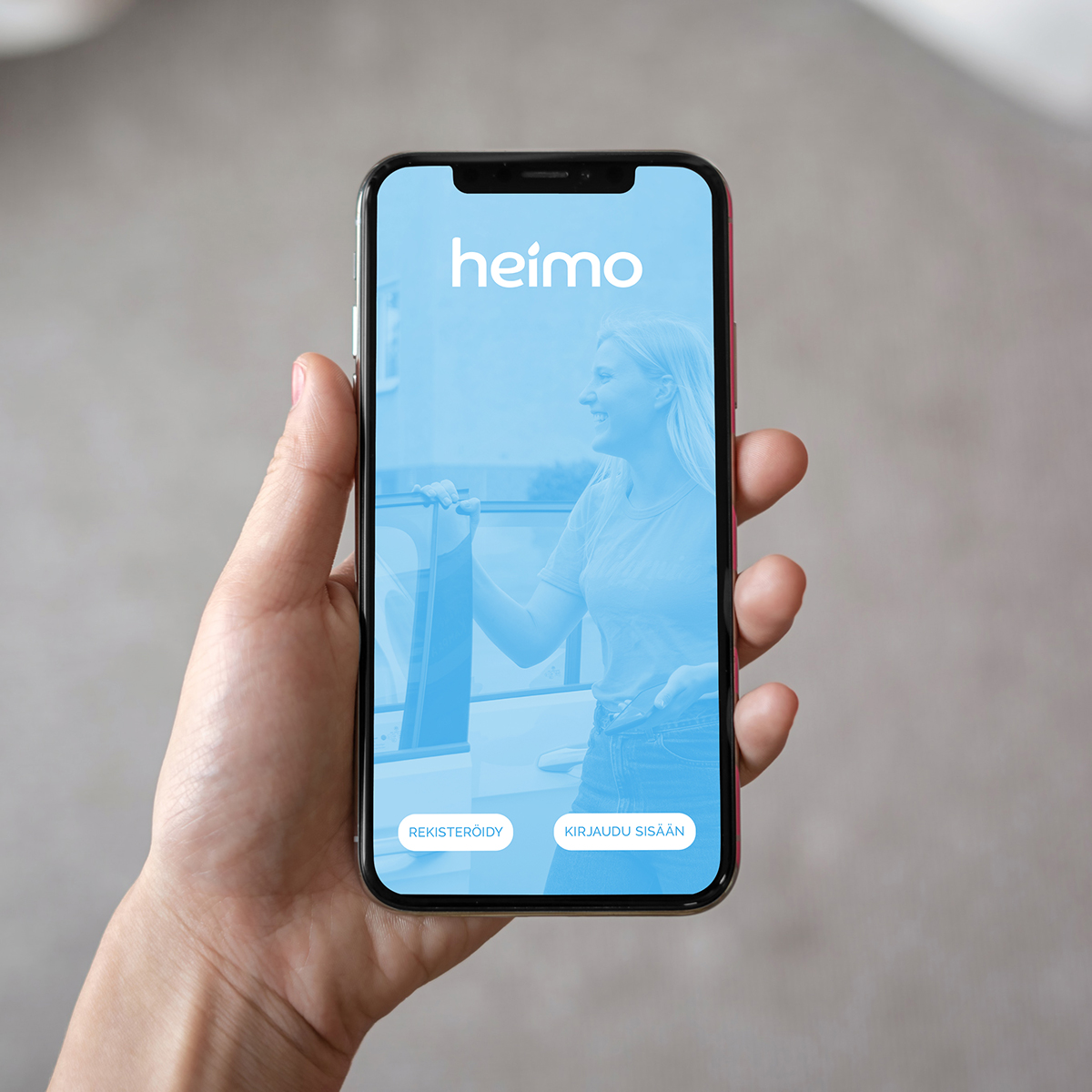 Mobiiliapin käyttöliittymän suunnittelu.